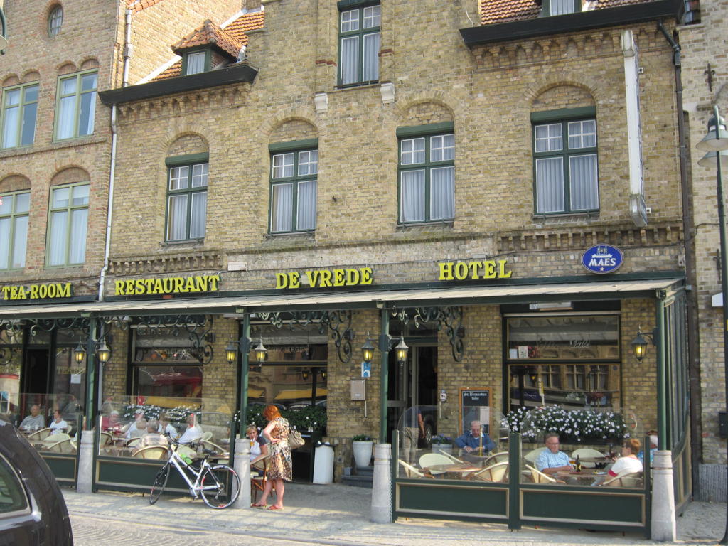 Hotel De Vrede Diksmuide Bagian luar foto